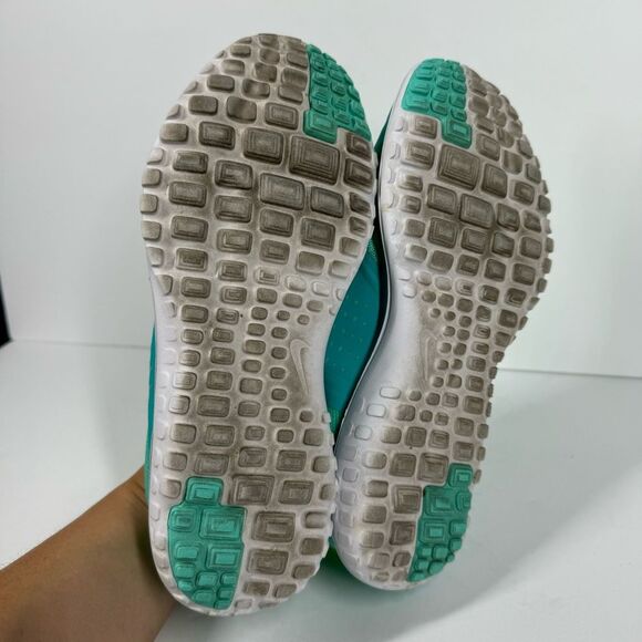 Nike Womens FS Lite Run 2 Running Shoes Size 7.5 Turquoise Volt 684667-300 - Picture 8 of 8